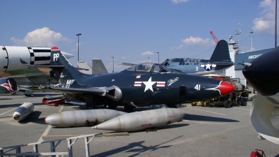 Photo ID 5597 by Harold V. Arkenbout. USA Navy Grumman F9F 8 Cougar, 126275