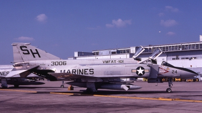 Photo ID 45330 by Rick Morgan. USA Marines McDonnell Douglas F 4N Phantom II, 153006