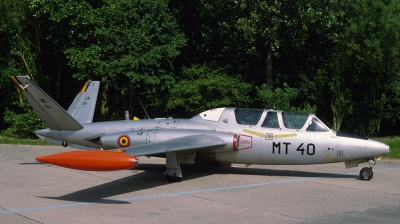 Photo ID 45629 by Lieuwe Hofstra. Belgium Air Force Fouga CM 170 Magister, MT 40