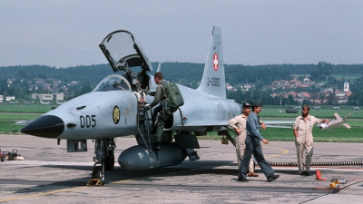 Photo ID 45616 by Henk Schuitemaker. Switzerland Air Force Northrop F 5E Tiger II, J 3005