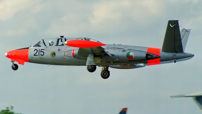 Photo ID 46406 by Arie van Groen. Ireland Air Force Fouga CM 170 2 Magister, 215