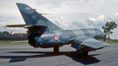 Photo ID 46180 by Eric Tammer. France Navy Dassault Etendard IVP, 114