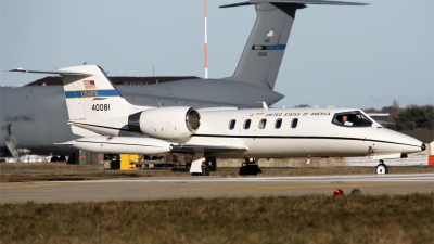 Photo ID 46148 by PAUL CALLAGHAN. USA Air Force Learjet C 21A, 84 0081