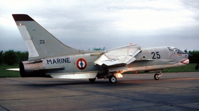 Photo ID 46258 by Alex Staruszkiewicz. France Navy Vought F 8E FN Crusader, 25