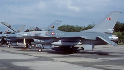 Photo ID 46444 by Rainer Mueller. Denmark Air Force General Dynamics F 16B Fighting Falcon, ET 615