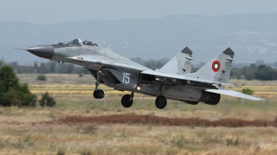 Photo ID 5796 by Anton Balakchiev. Bulgaria Air Force Mikoyan Gurevich MiG 29 9 12, 15