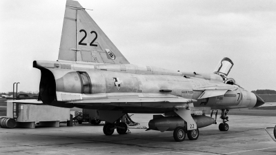 Photo ID 46795 by Eric Tammer. Sweden Air Force Saab AJ37 Viggen, 37022
