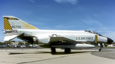 Photo ID 46814 by Rainer Mueller. USA Air Force McDonnell Douglas F 4C Phantom II, 64 0706