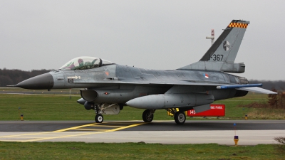 Photo ID 46904 by Jimmy van Drunen. Netherlands Air Force General Dynamics F 16AM Fighting Falcon, J 367