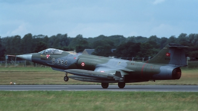 Photo ID 46967 by Henk Schuitemaker. T rkiye Air Force Lockheed F 104G Starfighter, 64 8334