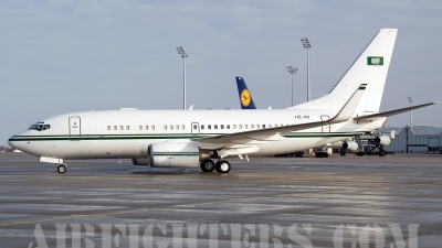 Photo ID 5873 by Jörg Pfeifer. Saudi Arabia Air Force Boeing 737 7DP BBJ, HZ 101