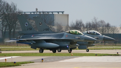 Photo ID 47647 by Tobias Ader. Netherlands Air Force General Dynamics F 16AM Fighting Falcon, J 511