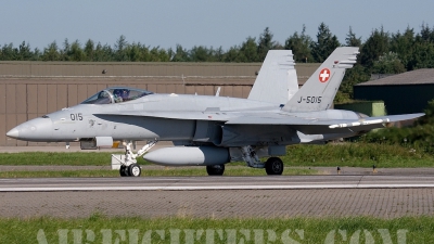 Photo ID 5931 by Rainer Mueller. Switzerland Air Force McDonnell Douglas F A 18C Hornet, J 5015