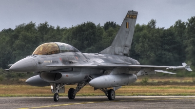 Photo ID 48781 by Johnny Cuppens. Belgium Air Force General Dynamics F 16BM Fighting Falcon, FB 14