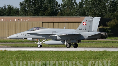 Photo ID 6039 by Rainer Mueller. Switzerland Air Force McDonnell Douglas F A 18C Hornet, J 5015