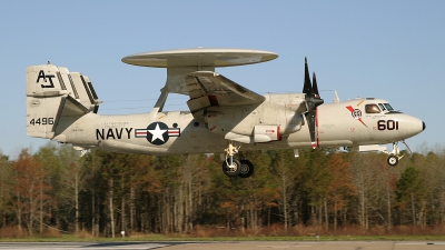 Photo ID 48952 by David F. Brown. USA Navy Grumman E 2C Hawkeye, 164496