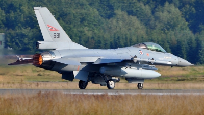 Photo ID 49184 by Radim Spalek. Norway Air Force General Dynamics F 16AM Fighting Falcon, 681