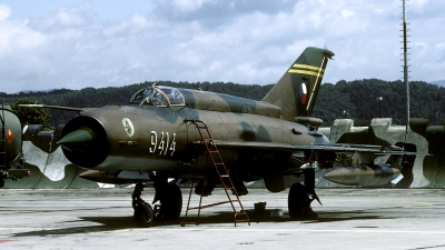 Photo ID 49179 by Joop de Groot. Czech Republic Air Force Mikoyan Gurevich MiG 21MF, 9414