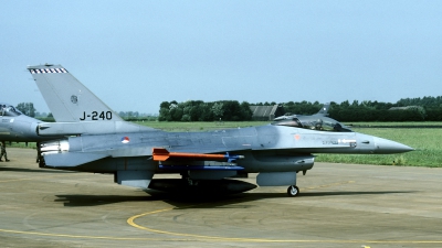 Photo ID 49180 by Joop de Groot. Netherlands Air Force General Dynamics F 16A Fighting Falcon, J 240