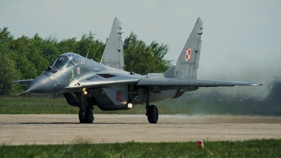 Photo ID 49351 by E de Wissel. Poland Air Force Mikoyan Gurevich MiG 29A 9 12A, 40