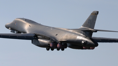 Photo ID 49412 by Barry Swann. USA Air Force Rockwell B 1B Lancer, 85 0089