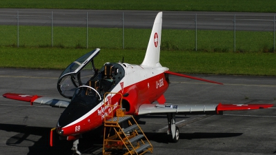 Photo ID 49456 by Sven Zimmermann. Switzerland Air Force British Aerospace Hawk T 66, U 1268