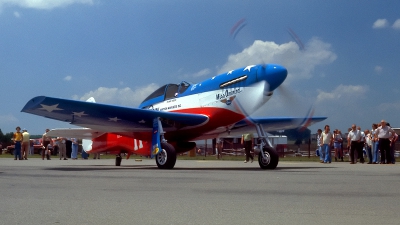 Photo ID 49740 by David F. Brown. Private Private North American P 51D Mustang, N991R