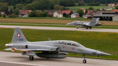 Photo ID 49741 by Sven Zimmermann. Switzerland Air Force Northrop F 5F Tiger II, J 3210