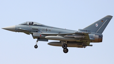 Photo ID 49816 by markus altmann. Germany Air Force Eurofighter EF 2000 Typhoon S, 31 16