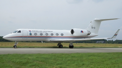 Photo ID 49974 by Vincent de Wissel. Netherlands Air Force Gulfstream Aerospace G IV Gulfstream IV, V 11