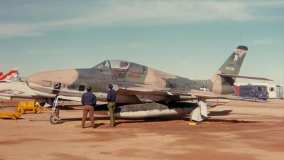 Photo ID 50153 by Robert W. Karlosky. USA Air Force Republic RF 84F Thunderflash, 52 7411