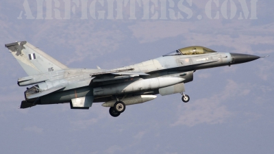 Photo ID 6215 by Roberto Bianchi. Greece Air Force General Dynamics F 16C Fighting Falcon, 115