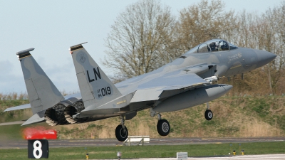 Photo ID 50210 by Paul Newbold. USA Air Force McDonnell Douglas F 15C Eagle, 84 0019