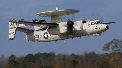 Photo ID 50304 by David F. Brown. USA Navy Grumman E 2C Hawkeye, 165647