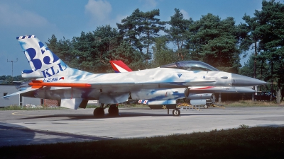 Photo ID 50274 by Eric Tammer. Netherlands Air Force General Dynamics F 16A Fighting Falcon, J 236