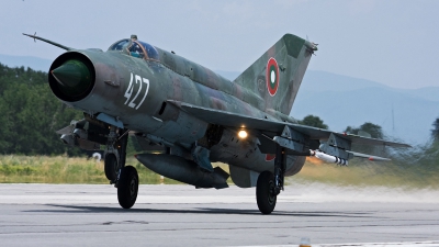 Photo ID 50270 by Anton Balakchiev. Bulgaria Air Force Mikoyan Gurevich MiG 21bis, 427