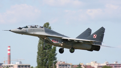 Photo ID 50636 by Milos Ruza. Poland Air Force Mikoyan Gurevich MiG 29GT 9 51, 4123