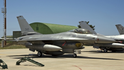 Photo ID 50815 by D. A. Geerts. Italy Air Force General Dynamics F 16A ADF Fighting Falcon, MM7243