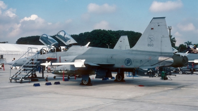 Photo ID 51032 by Eric Tammer. Singapore Air Force Northrop F 5T Tigris, 860