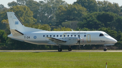 Photo ID 51854 by Martin Kubo. Argentina Air Force Saab SF 340B, T 34