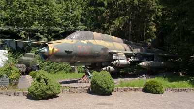 Photo ID 51743 by Jörg Pfeifer. East Germany Air Force Sukhoi Su 22M4 Fitter K, 727