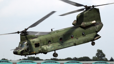 Photo ID 51939 by Carl Brent. Netherlands Air Force Boeing Vertol CH 47D Chinook, D 667