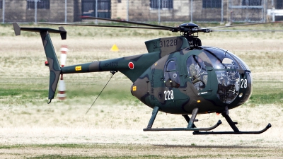 Photo ID 52086 by Carl Brent. Japan Army Hughes Kawasaki OH 6D Cayuse, 31228