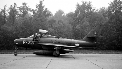 Photo ID 52150 by rob martaré. Netherlands Air Force Republic F 84F Thunderstreak, P 221