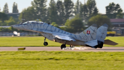 Photo ID 52716 by Radim Spalek. Slovakia Air Force Mikoyan Gurevich MiG 29UBS 9 51, 1303