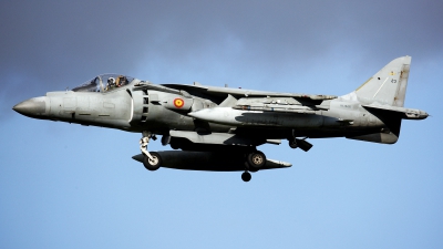 Photo ID 52553 by Carl Brent. Spain Navy McDonnell Douglas EAV 8B Harrier II, VA 1B 35