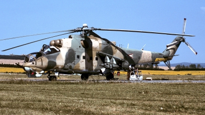 Photo ID 52570 by Carl Brent. Hungary Air Force Mil Mi 24D, 005