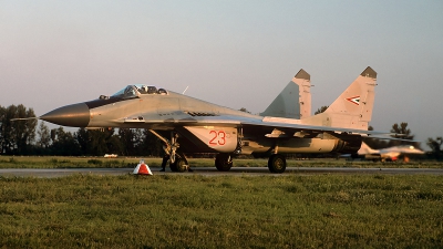 Photo ID 52564 by Carl Brent. Hungary Air Force Mikoyan Gurevich MiG 29 9 12, 23