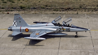 Photo ID 52889 by Carl Brent. Spain Air Force Northrop SF 5B Freedom Fighter, AE 9 027