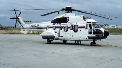 Photo ID 53051 by Carl Brent. Spain Air Force Aerospatiale AS 332M1 Super Puma, HT 21A 4